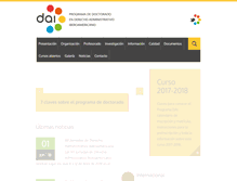 Tablet Screenshot of doctoradodai.com